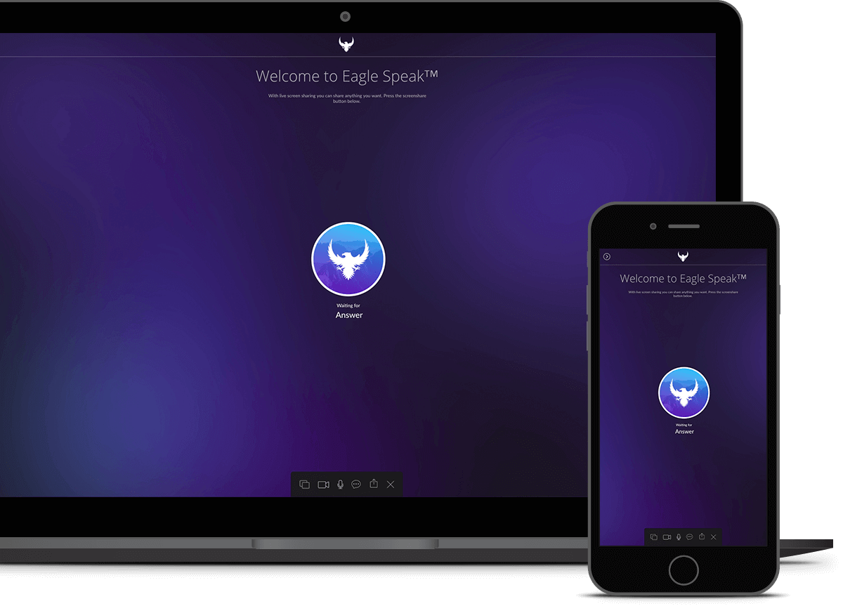 web based team communications with Eagle Speak